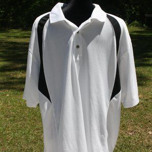 White Polo/golf Shirt-George Golf